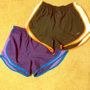 Nike running shorts